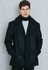 Rich Shearling Collar Over Coat