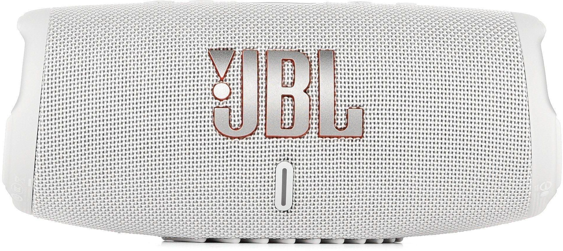 JBL CHARGE 5 Portable Bluetooth Speaker, White