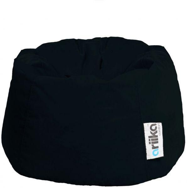 Ariika Standard Bean Bag - Leather, Navy Blue