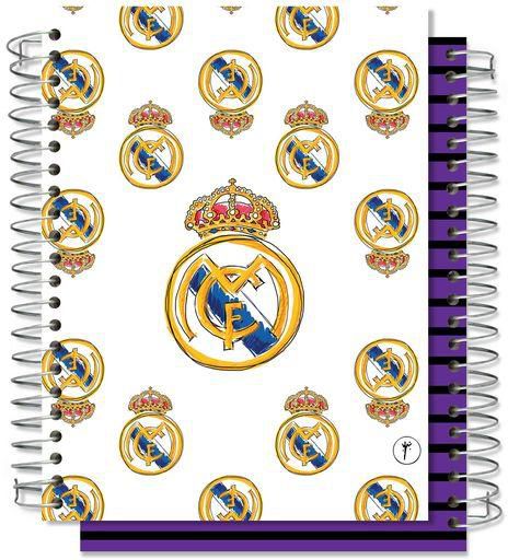 YM Sketch 0180 Real Madrid - Notebook A5 Side Wire