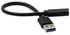 كابل محول من USB إلى Type-C 0.2متر أسود/فضي