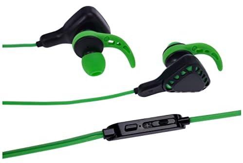 سماعة الالعاب، سماعة راس داخل الاذن - سماعة راس للالعاب- مع ايربودز ميكروفون قابلة للتعديل، متوافقة مع Playstation 4 Xbox One، واجهزة التابلت، واجهزة الكمبيوتر المكتبية. (لون اخضر)، من داتا زون، سلكي