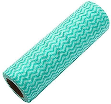 Multi-use Oil Absorbent Kitchen Roll - White and Green