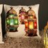 Lighting throw pillows - colorful Lanterns