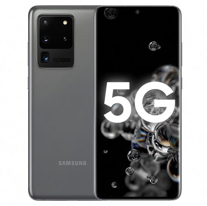Samsung Galaxy S20 Ultra- 5G- 12+128GB -Single Sim With E Sim- Grey