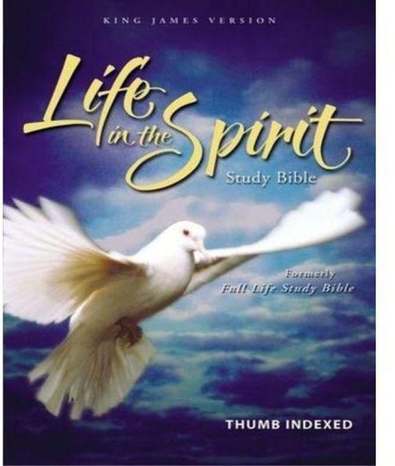 Life In The Spirit Study Bible-KJV +1free Jotting Note