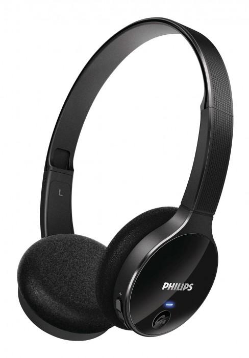 Philips SHB4000/00 Bluetooth Stereo Headset, Black
