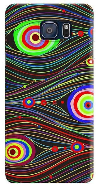 Stylizedd Samsung Galaxy Note 5 Premium Slim Snap case cover Matte Finish - Peacock Eyes