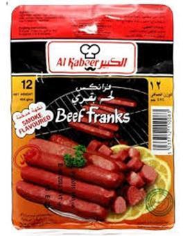 Al Kabeer Beef Franks - 454 g