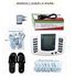 Abs 8 Pads Therapy Stroke Slimming Massage Machine With Slippers