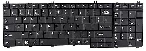Generic New Laptop Keyboard For Toshiba Satellite C660 C660D C665 C665D L750 Black