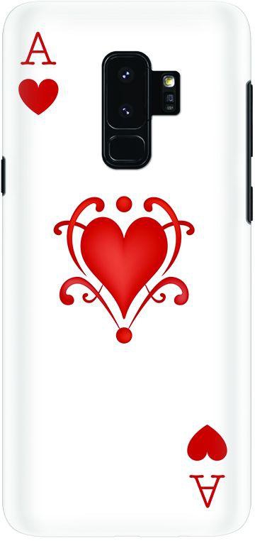 Stylizedd Samsung Galaxy S9  Plus Slim Snap Case Cover Matte Finish - Ace Of Hearts