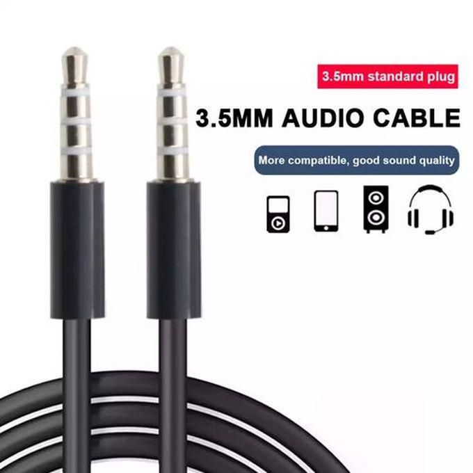 Aux Male To Male Auxillary Audio 3.5mm Jack Aux Cable Cord