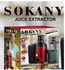 Sokany Fruits Juicer - 800 W