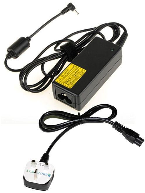 Asus Eee PC Netbook Laptop Notebook Power Adapter / Charger - 19V - 2.1A - Tip 2.5 x 0.7