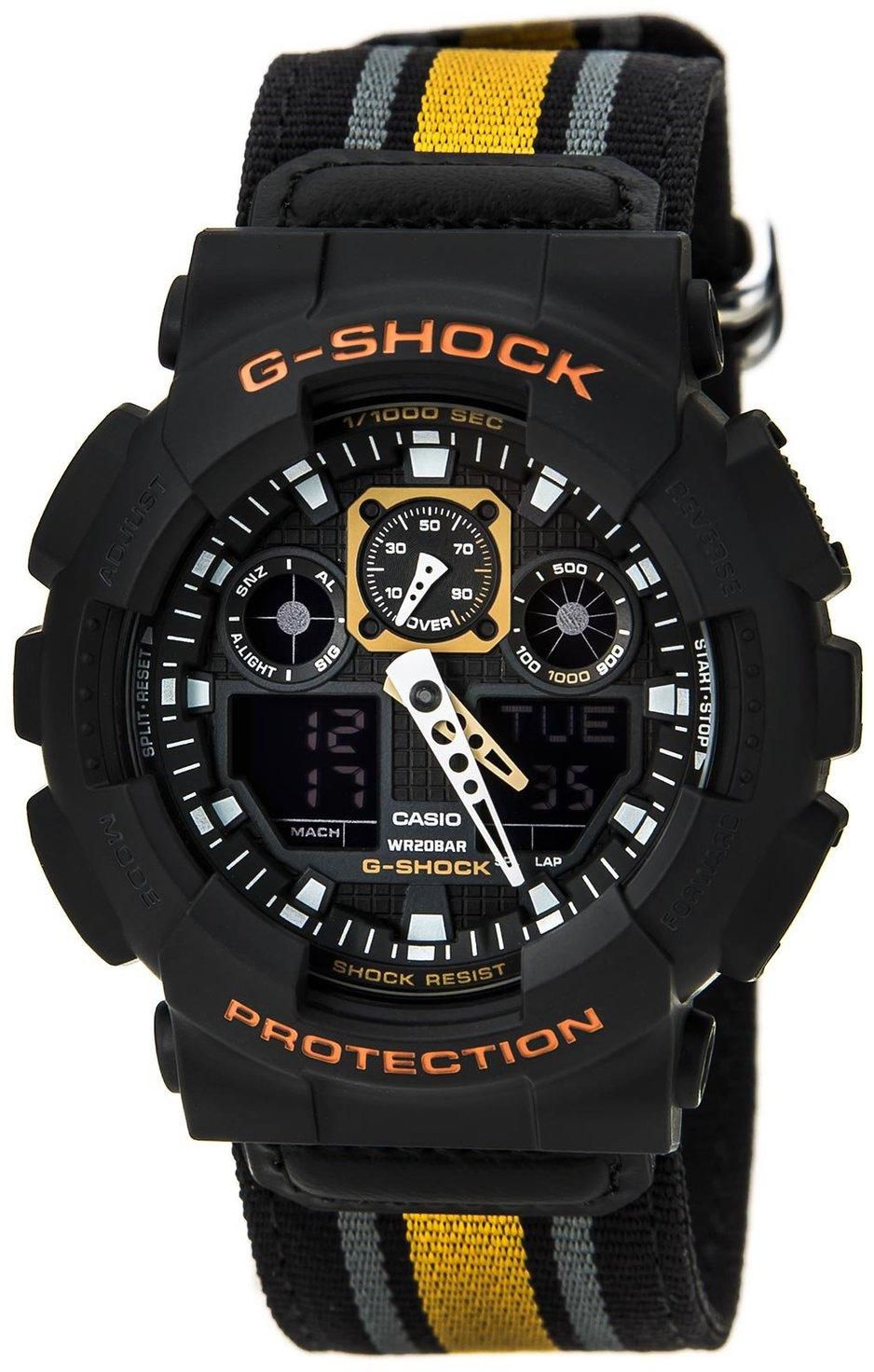 Casio G-Shock GA-100MC-1A4 Watch Black