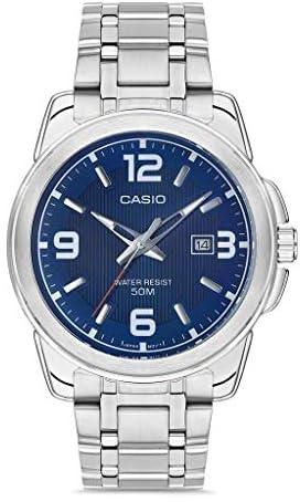 Casio enticer analog blue dial men's watch - mtp-1314d-2avdf (a551)
