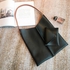 Neworldline Lady Women's Large Capacity Handbag Shopping Bag Tote Shoulder Beach Bags BK-Black