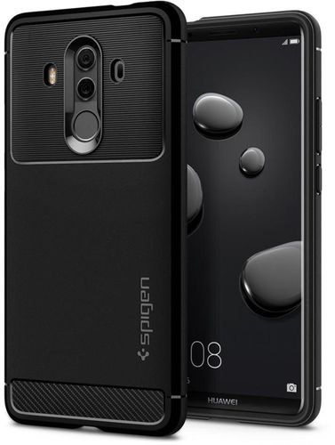 Spigen Rugged Armor Protective Case for Huawei Mate 10 Pro (Black)