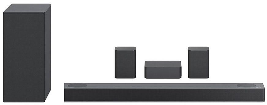 LG S75QR 5.1.2 ch High Res Audio Sound Bar with Dolby Atmos and Surround Speakers