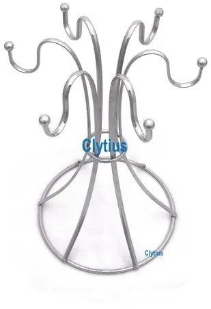 6 Cup Hook Cup Stand Mug Holder - Cup Rack