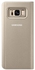 Samsung Clear View Standing Cover For Samsung Galaxy S8 - Gold