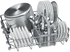 Bosch Serie 2 Dishwasher, 5 Programs, White- SMS50E92GC