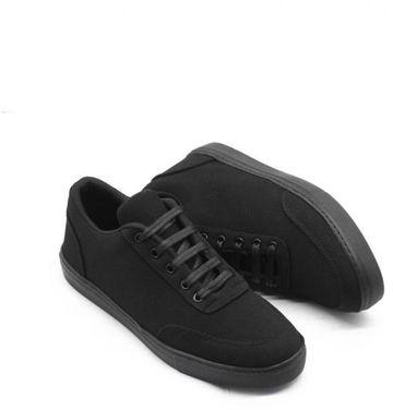 SHOES CLUB Shoes Club Lace Up Sneakers - Black
