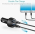 Anker Quick Charge 3.0 39W Dual USB Car Charger