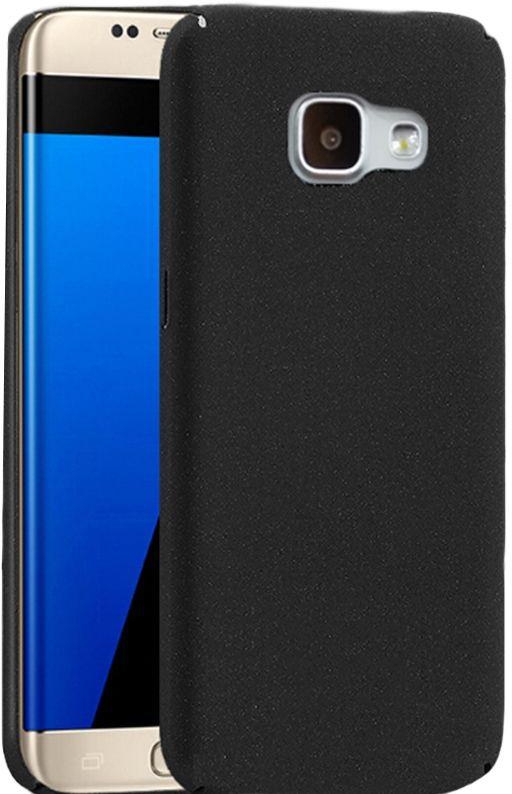 Back Cover For Galaxy A7 (2016) 5.5" - Black With Matt Finish
