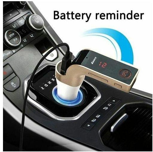 Car FM Modulator, Car Charger - For All Phones