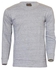Gray Cotton long Sleeve T Shirt