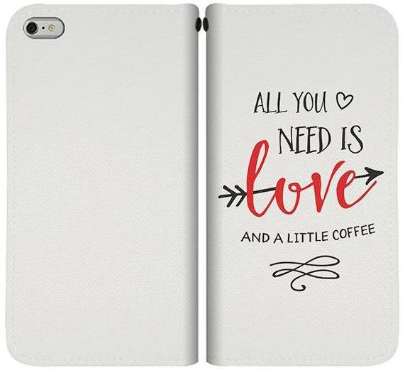 Stylizedd  Apple iPhone 6 Plus / 6S Plus Premium Flip case cover  - All you need is a little love