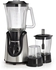 Black & Decker 600W Glass Blender with with Grinder and Mincer Chopper - White and Black [BX600G-B5]