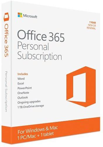 Microsoft Office 365 Personal 1-Year Subscription
