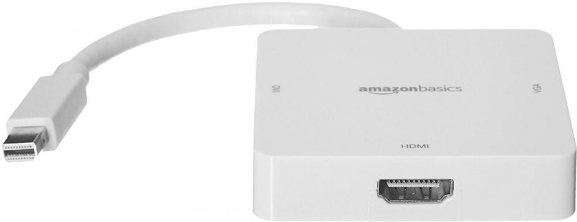 AmazonBasics Mini DisplayPort to HDMI/DVI/VGA Adapter