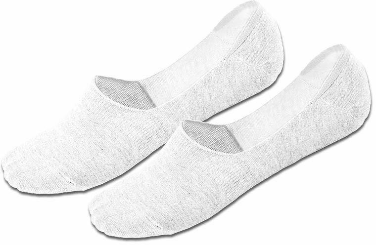 Invisible Non Slip Men Women Bamboo Fiber Loafer Boat socks Liner Low Cut No Show Socks - White