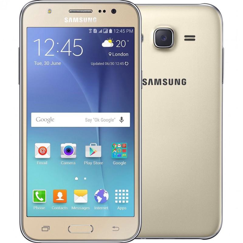 Samsung Galaxy J5 (DUOS), Smartphone, 4G LTE, 8 GB, Gold