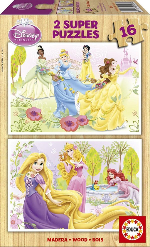 Puzzle 2X16 Disney Princess
