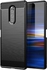 جراب لهاتف Sony Xperia 1 / Sony XZ4 ، - غطاء حماية مصقول مقاوم للصدمات متين رفيع للغاية - جراب فائق الجودة مقاوم للانزلاق - أسود