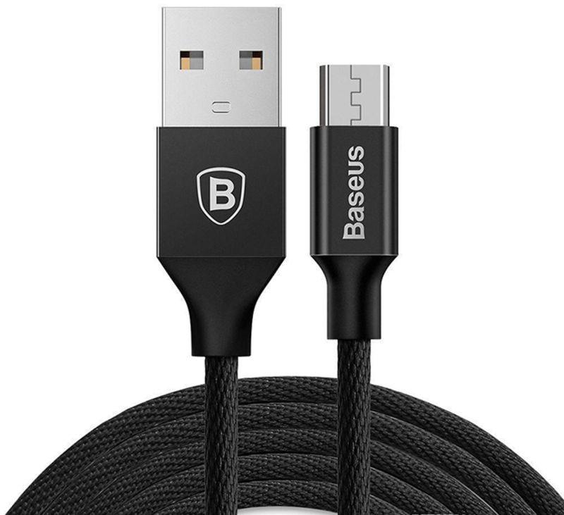 Lightning Data Sync And Charging Cable Black 1.2 meter