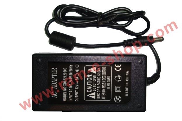 Wall Adapter Fixed 12Vdc (5A)