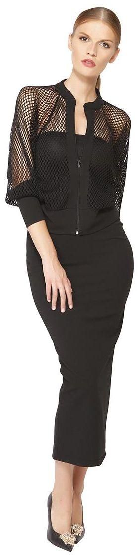 Julea Domani Top And Skirt Set For Women - S, Black