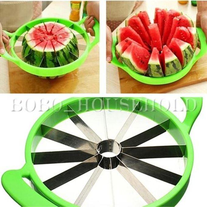 Watermelon Cutter Cantaloupe Melon Slicer Stainless Steel
