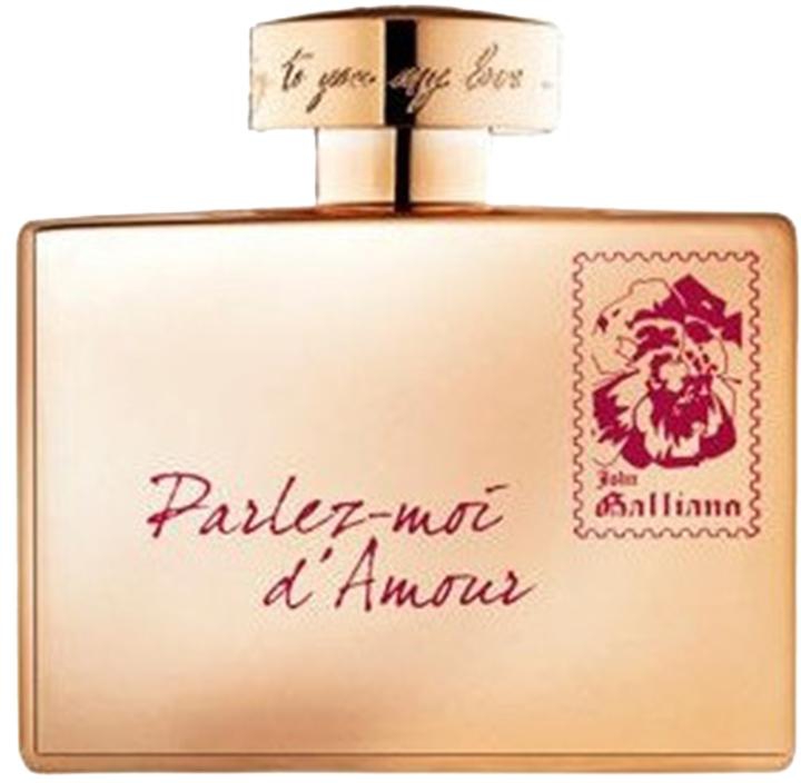 جون جاليانو - Parlez Moi D Amour Gold Edition Unisex Fragrance -  EDT, 80 ml