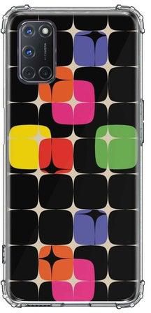 Protective Case Cover for Oppo A92 Multicolour