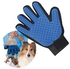 Pet Grooming Glove Brush for Dogs [zZ] Blue