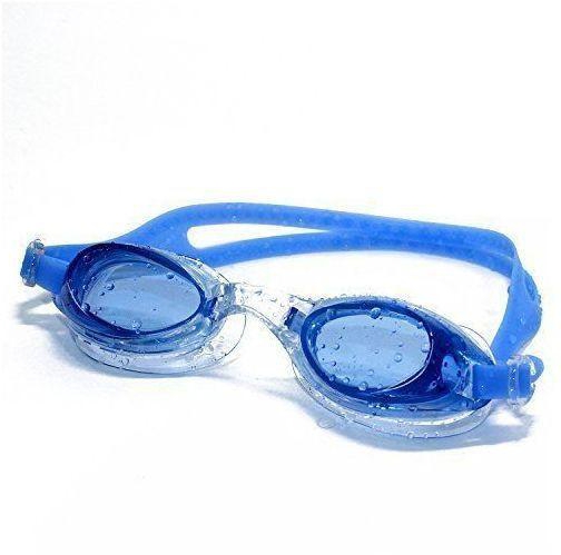 Kids Swimming Goggles Adjustable Free Size - Blue