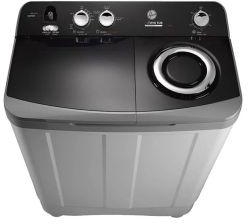 HOOVER Washing Machine Half Automatic 12 Kg - 2 Motors - Grey - HW-HTTN12LSTO