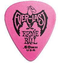 Ernie Ball .60Mm Pink Everlast Picks 12-Pack